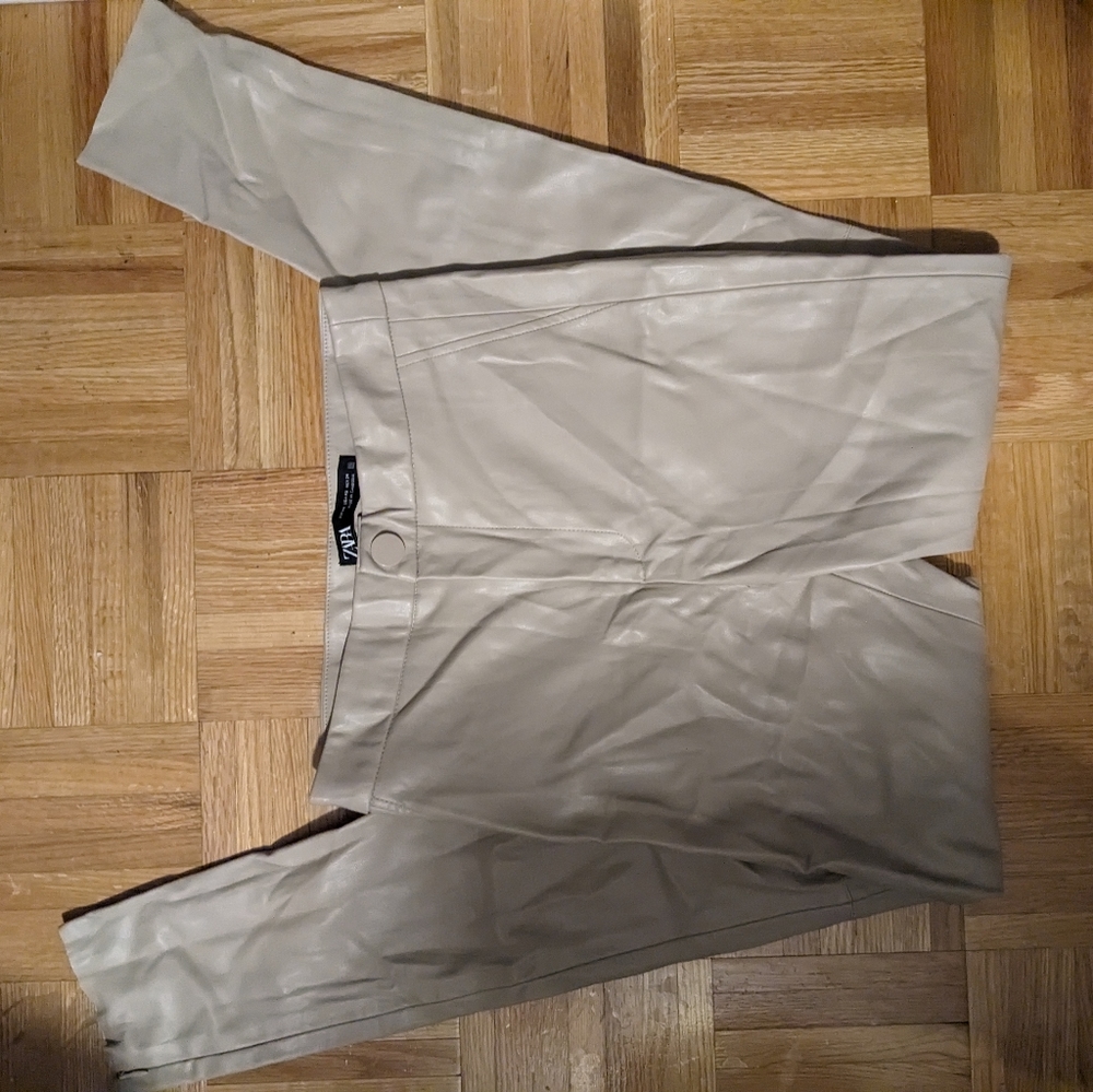 2for30!!! Zara faux leather leggings XS